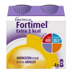 Fortimel Protein 2 Kcal Boisson Abricot - 200ml