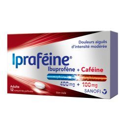 Iprafeine 400Mg/100Mg Cpr Pell Plq/12