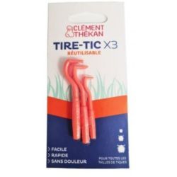 Crochet tire-tique - 3 unités