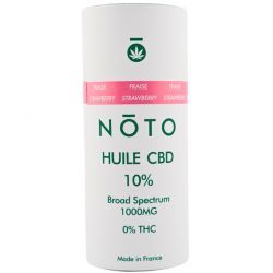 Huile CBD 10% Fraise - 10ml