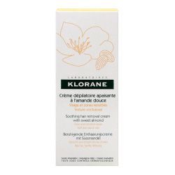 Klorane Crème Dépilatoire Apaisante à l'Amande Douce - 75 ml