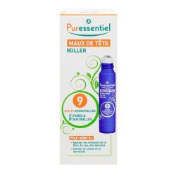 Puressentiel Maux de tête Roller aux Huiles Essentielles - 5ml