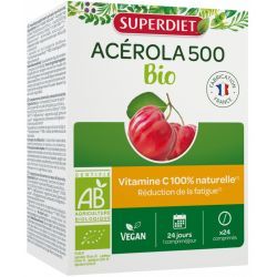 Acérola 500 Bio - 24 Comprimés
