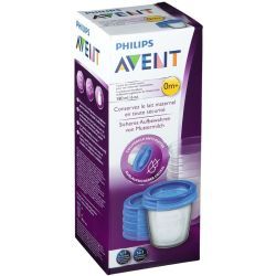 Pots de conservation pour lait maternel - 180ml