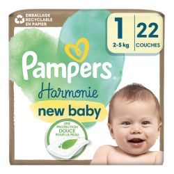Harmonie Couches Taille 1 - 22 unités