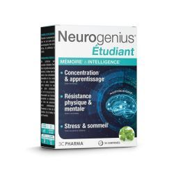 Neurogenius Étudiant - Boîte de 30 comprimés