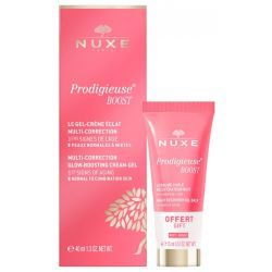 Nuxe Prodigieuse Boost Le Gel-Crème Éclat Multi-Correction 40 ml + Le Baume-Huile Récupérateur Nuit 15 ml Offert