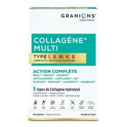 Collagène+ Multi type I, II, III, V, X - Comprimés
