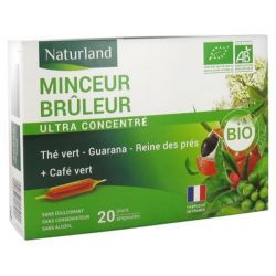 Minceur Bruleur Thé Vert/Café - 20 Ampoules
