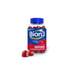 Bion 3 Defense - arôme fruits rouges - Gommes 60