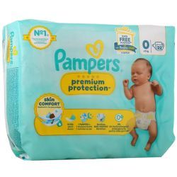 Premium Protection Skin Comfort Taille 0 (3 kg et -) - 22 couches