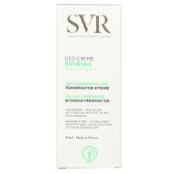 SVR Spirial Déo-Crème Anti-Transpirant Intense 48H - 50 ml