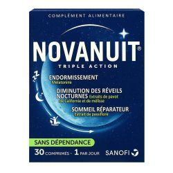 SANOFI Novanuit Triple Action - 30 Comprimés