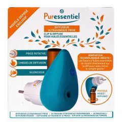 Puressentiel Diffuseur Ultrasonique Prise Clip & Diffuse