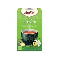 YOGI TEA Thé Vert Au Jasmin Bio - 17 Sachets 1,8g