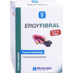 Nutergia Ergyfibral - 12 cubes à mâcher