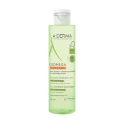 EXOMEGA CONTROL Gel lavant émollient 2 en 1 anti-démangeaisons - 200ml