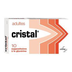 CRISTAL ADULTES, suppositoire - 10 suppositoires