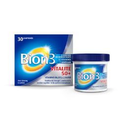 Vitamines dès 50 ans Vitalité 50+ - 30 CRP