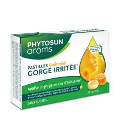 Phytosun Pf Pastilles Ss Gorge Irritee Miel X24