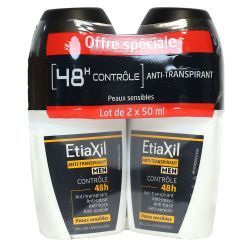 Etiaxil Deo Hom 48H Rollon 50Mlx2