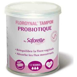 Florgynal Tampon Probiotique Normal - 12 unités