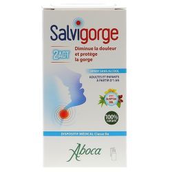 Salvigorge 2Act Spray sans Alcool - 30ml