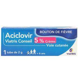 ACICLOVIR MYLAN PHARMA 5%, crème - Tube 2 g