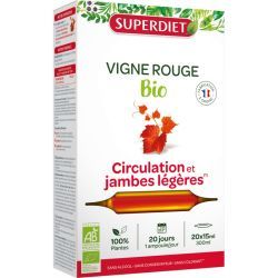 Vigne rouge Bio - 20 ampoules