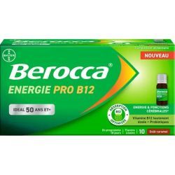 Énergie Pro B12 - 10 flacons de 10 ml