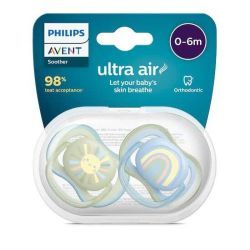 Sucette Ultra Air Mixte - 2 unités