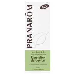 Pranarôm Huile Essentielle Cannelier de Ceylan (Cinnamomum zeylanicum/verum) Bio - 5 ml