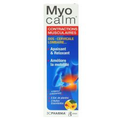 3C Pharma Myocalm Contractions Musculaires Spray - 100 ml