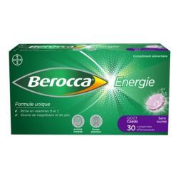 Energie Cassis Comprimés Effervescents - 30 comprimés