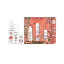LES JARDINS DU MONDE - Le rituel complet hydratant & bonne mine - 30 ml + 30 ml + 30 ml