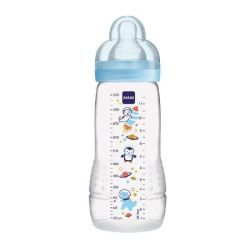 Easy Active Biberon +6 mois bleu débit X - 330ml