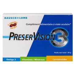 Bausch + Lomb PreserVision 3 - 60 Capsules