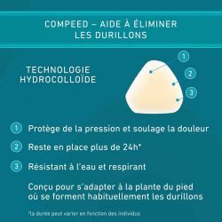 Compeed pansements Durillons - boite de 6 pansements