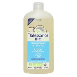 Natessance Shampooing Extra Doux Coco Bio et Kératine Végétale - 500ml