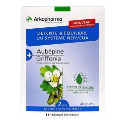 Arkopharma détente et équilibre du système nerveux - 40 gélules