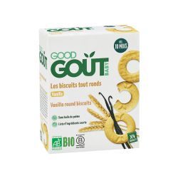 Biscuits tout ronds vanille - 80gr