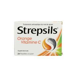 STREPSILS ORANGE VITAMINE C