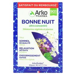 Arkopharma Arkofluides Bonne Nuit - 20 ampoules x10ml