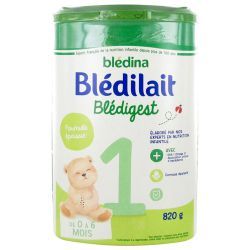 Blédina Blédilait Blédigest 1er Âge de 0 à 6 Mois - 820 g