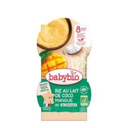 Desserts Lactés Riz au lait de Coco Mangue - 2x100g