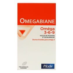 Pileje Omegabiane Oméga 3-6-9 - 100 capsules