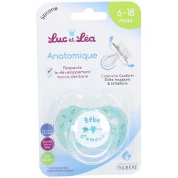 Sucette anatomique bébé amour - 6-18M
