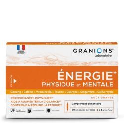 Énergie Physique et Mentale - 30 ampoules