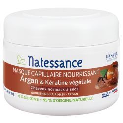 Masque Capillaire Nourrissant Argan et Kératine Végétale - 200ml