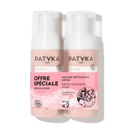 CLEAN Duo Mousse Nettoyante Détox - 1 ACHETÉE = LA 2NDE À -50%